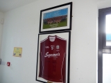 <p>The  no 9 jersey's new home !!</p>