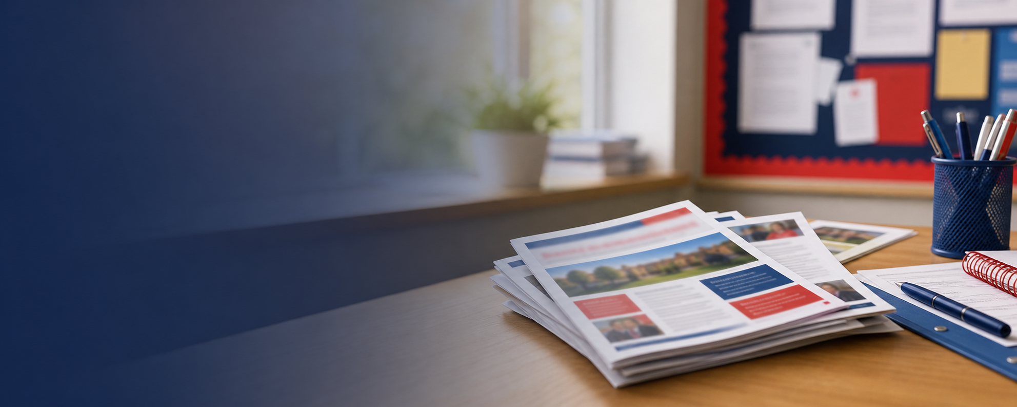 School newsletters and notices