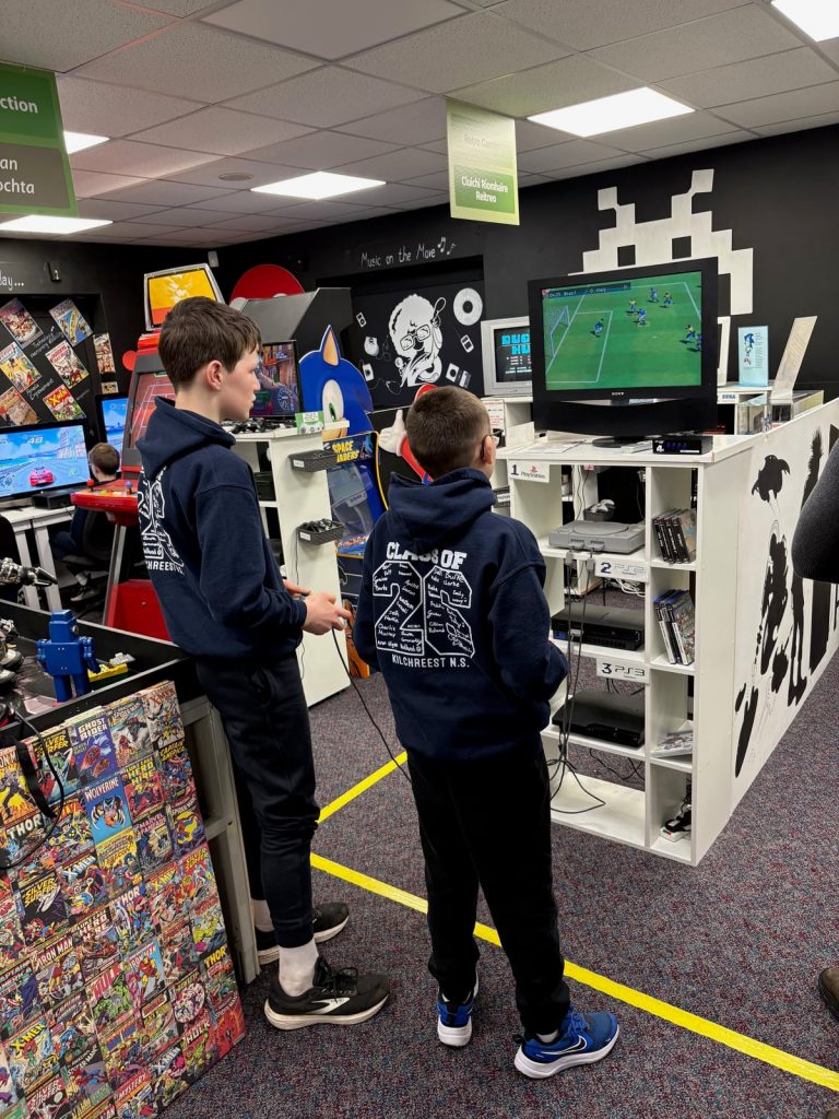 Kilchreest National School pupils taking part in Engineers Week activities