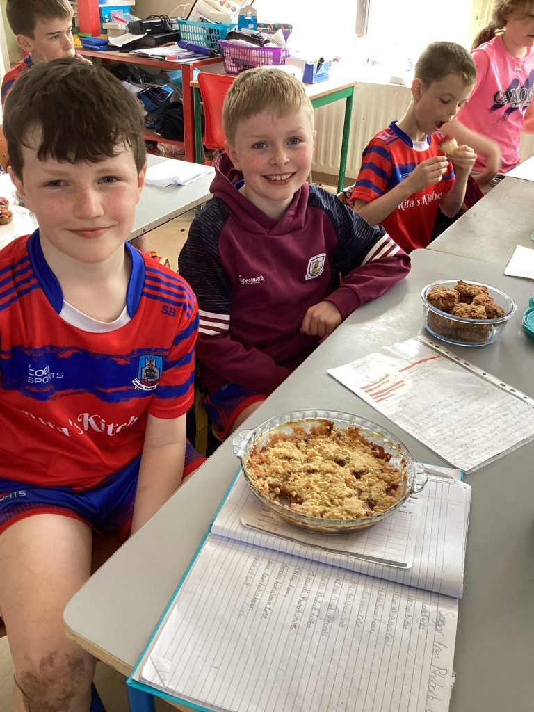 Kilchreest National School Sixth Class pupils during the 2025-2026 school year