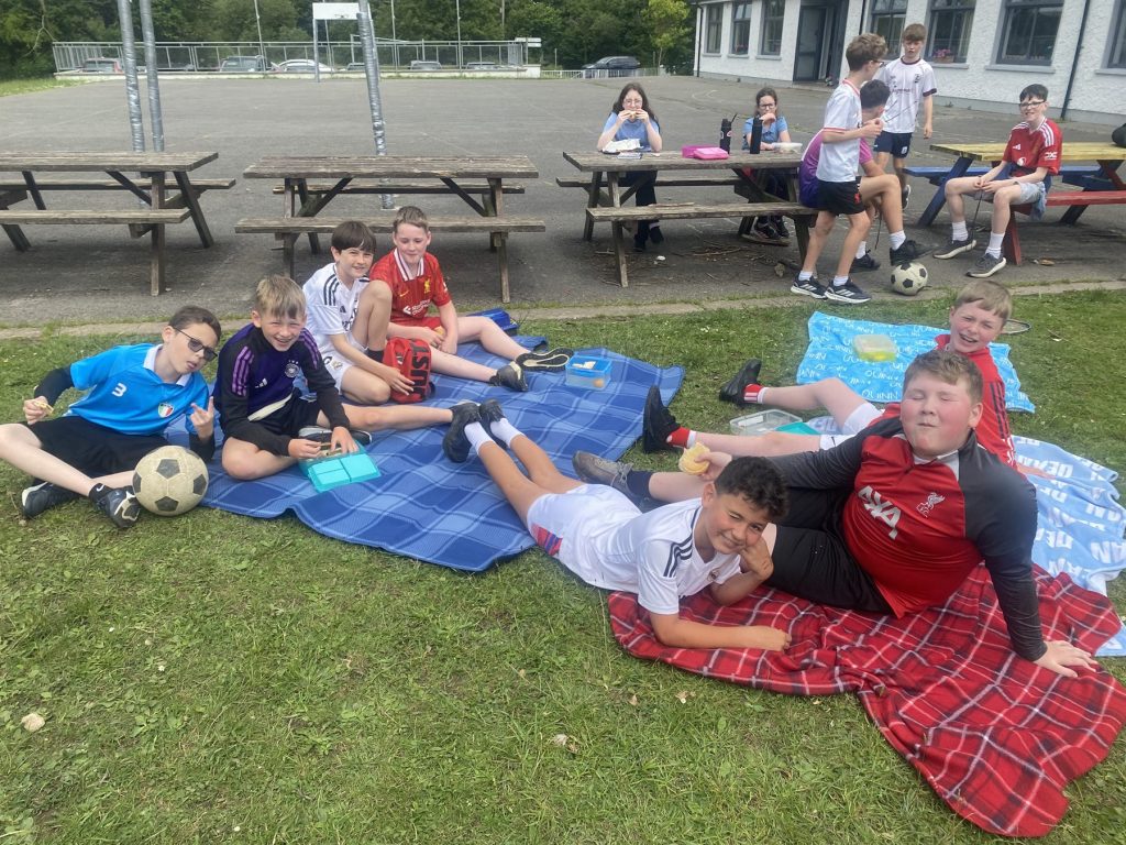 Kilchreest National School Sixth Class pupils during the 2025-2026 school year