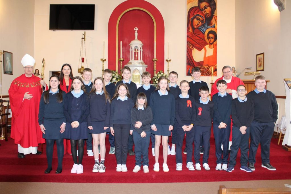 Kilchreest National School Sixth Class pupils during the 2025-2026 school year