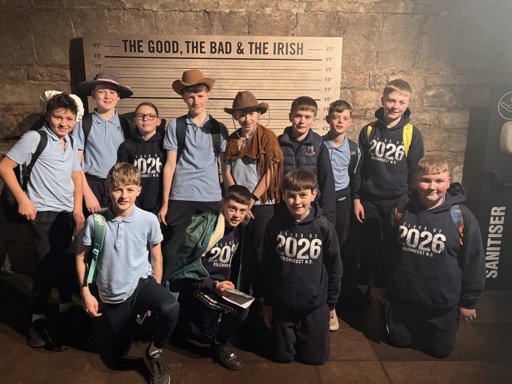 Kilchreest National School Sixth Class pupils during the 2025-2026 school year