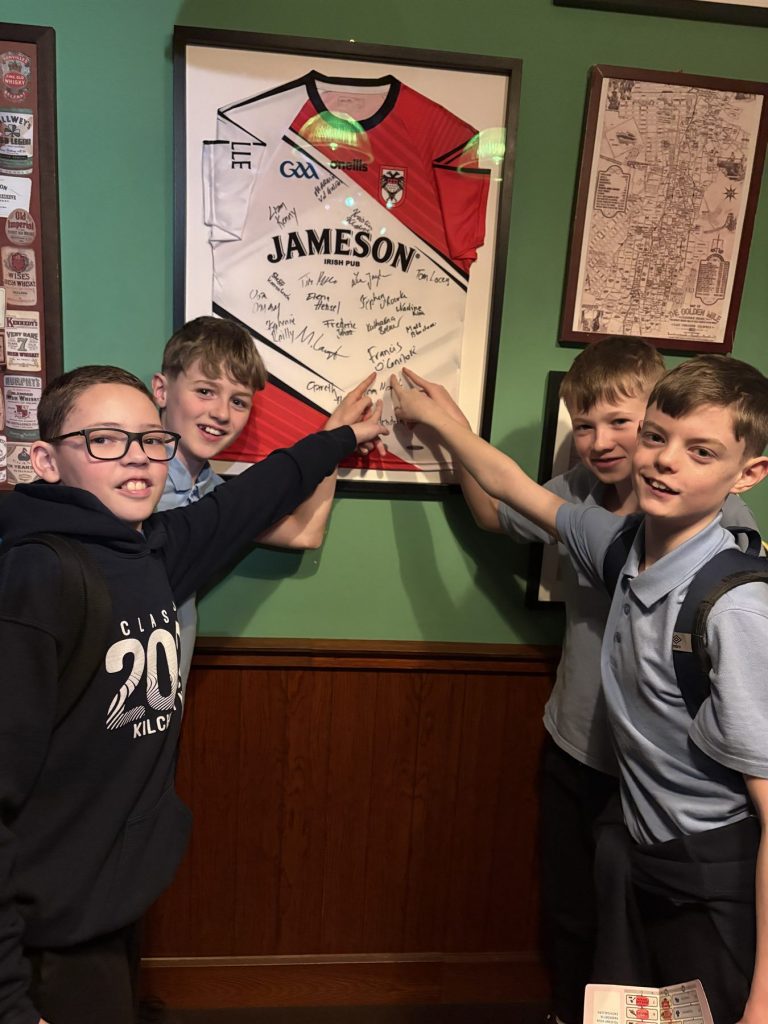 Kilchreest National School Sixth Class pupils during the 2025-2026 school year