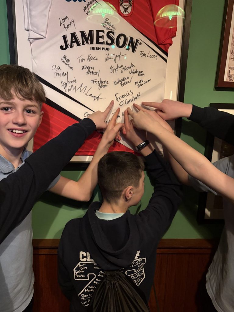 Kilchreest National School Sixth Class pupils during the 2025-2026 school year