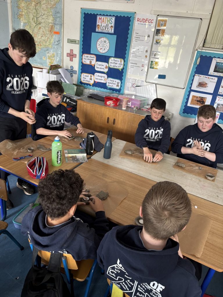 Kilchreest National School Sixth Class pupils during the 2025-2026 school year