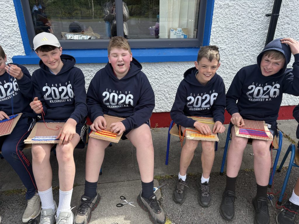 Kilchreest National School Sixth Class pupils during the 2025-2026 school year