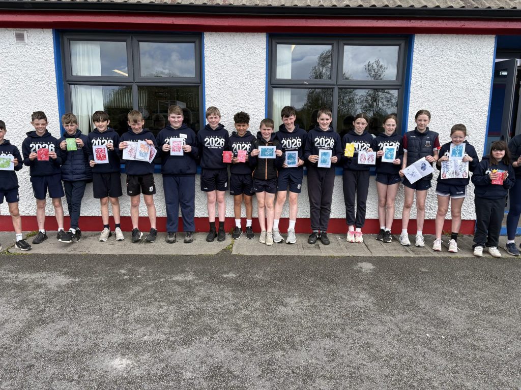 Kilchreest National School Sixth Class pupils during the 2025-2026 school year