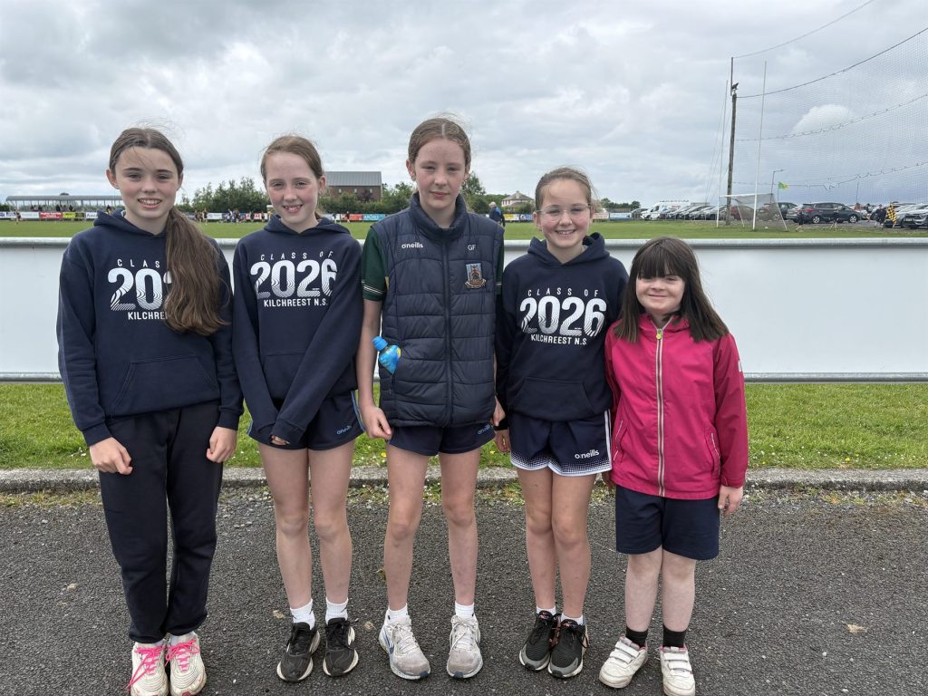 Kilchreest National School Sixth Class pupils during the 2025-2026 school year