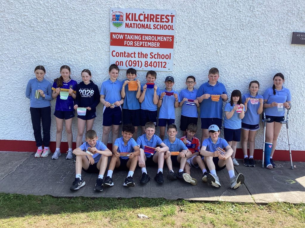 Kilchreest National School Sixth Class pupils during the 2025-2026 school year