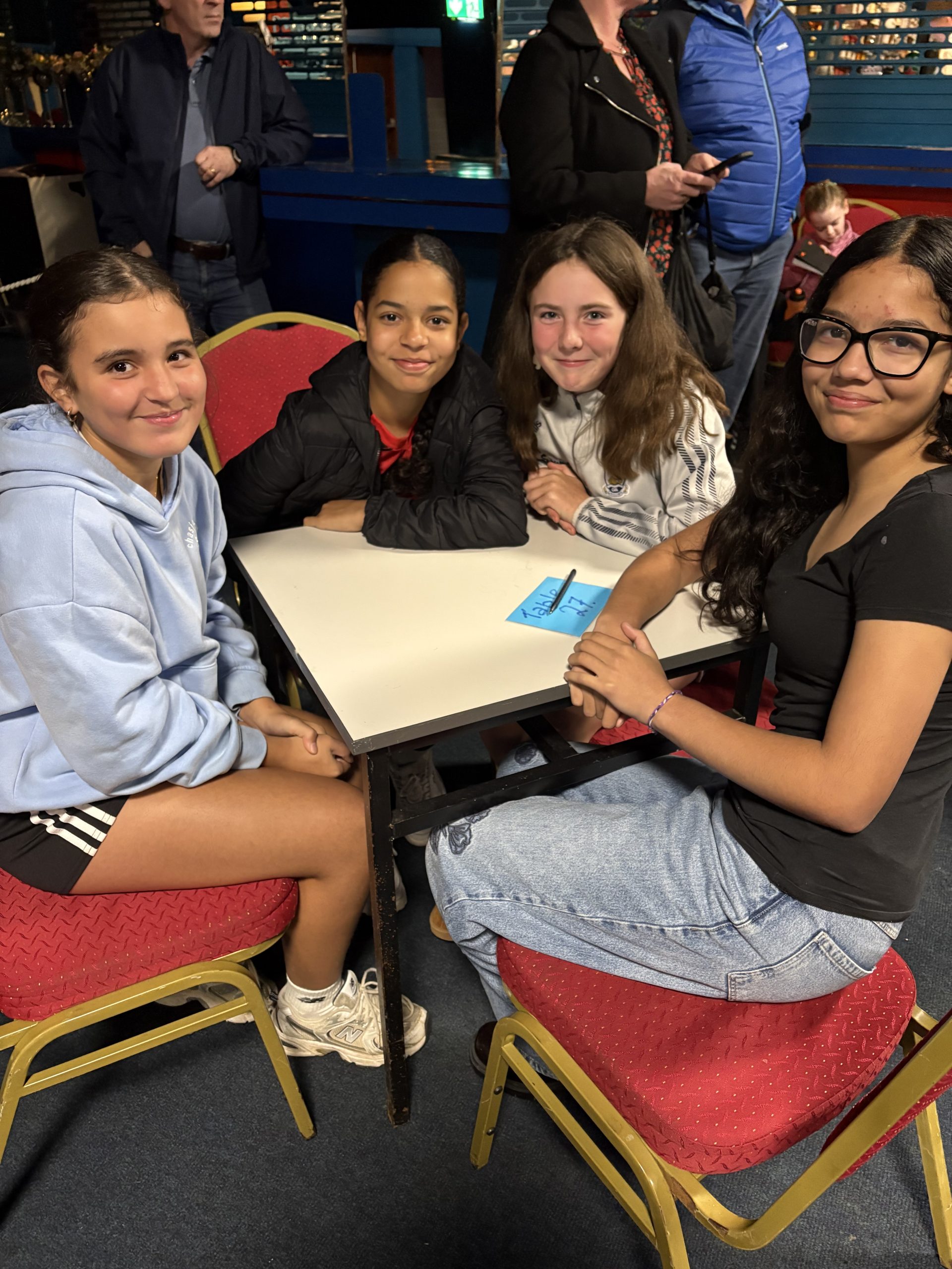 Kilchreest National School quiz team at the Primary School Quiz in Gort