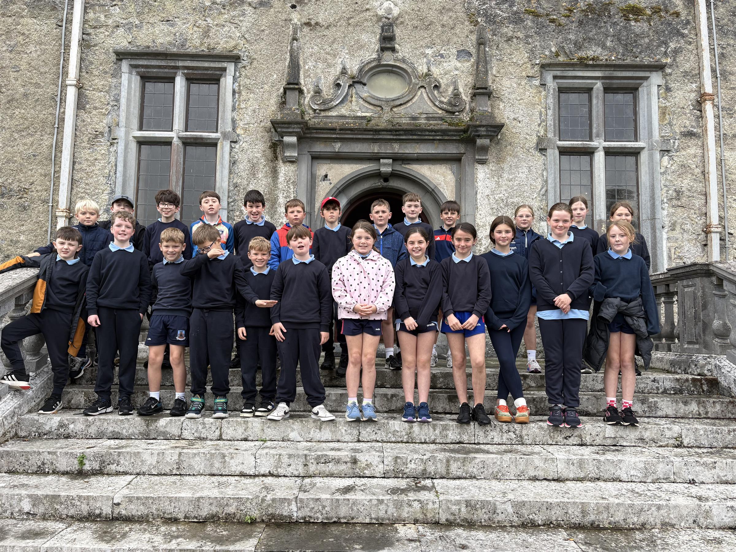 Ms. Flanagan’s class visiting Portumna Castle
