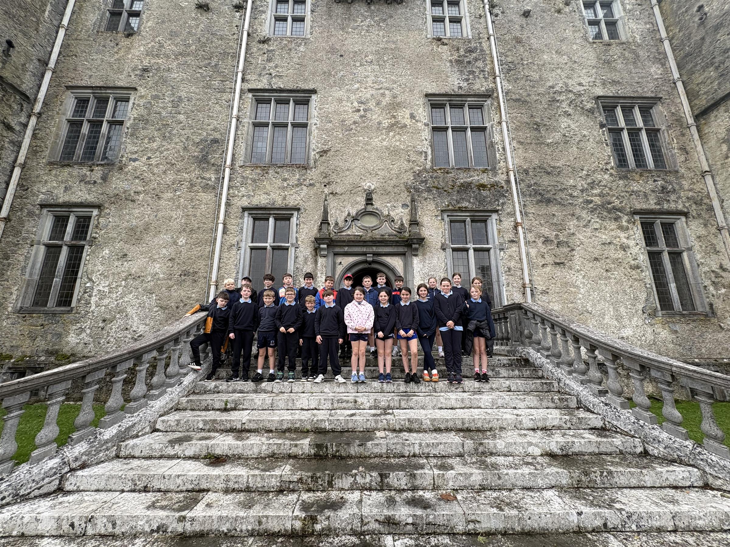 Ms. Flanagan’s class visiting Portumna Castle